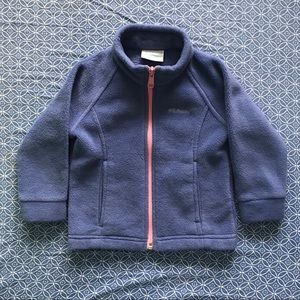 Columbia toddler fleece jacket